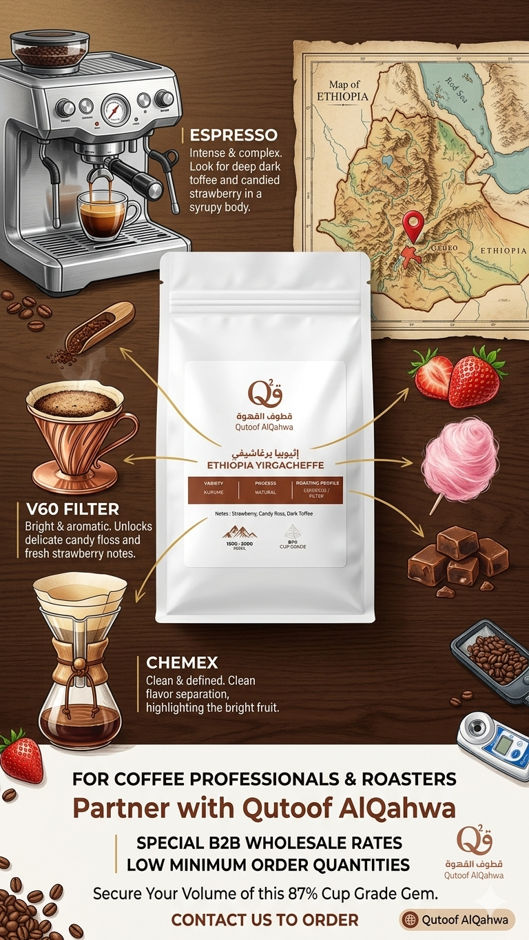 Ethiopia (YIRAGACHEFFE) - FILTER & Espresso