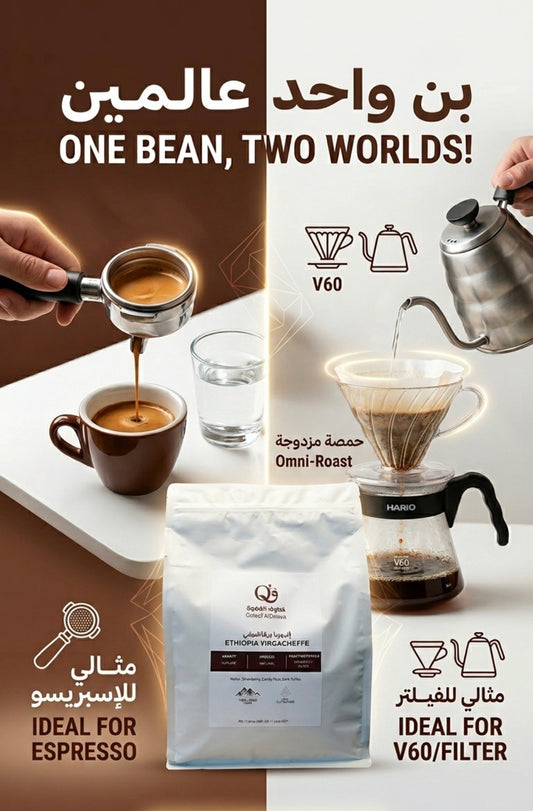 Ethiopia (YIRAGACHEFFE) - FILTER & Espresso
